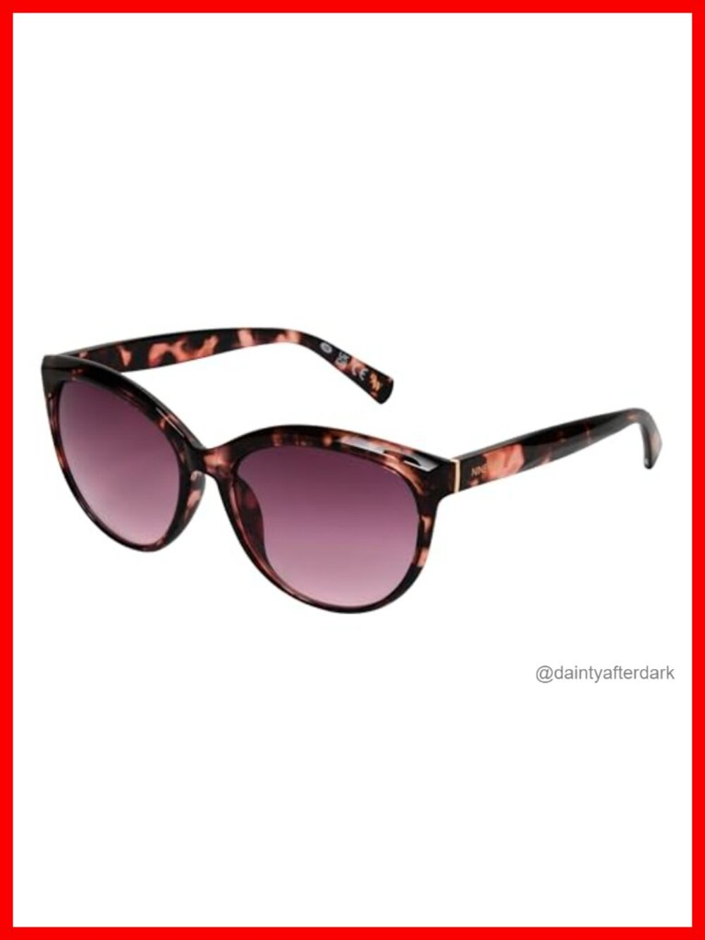 Nine West Rayna Cat Eye Sunglasses 55mm Full Frame UV Protection
